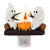 1 Ghost Campfire Flickering Night Light Lantern