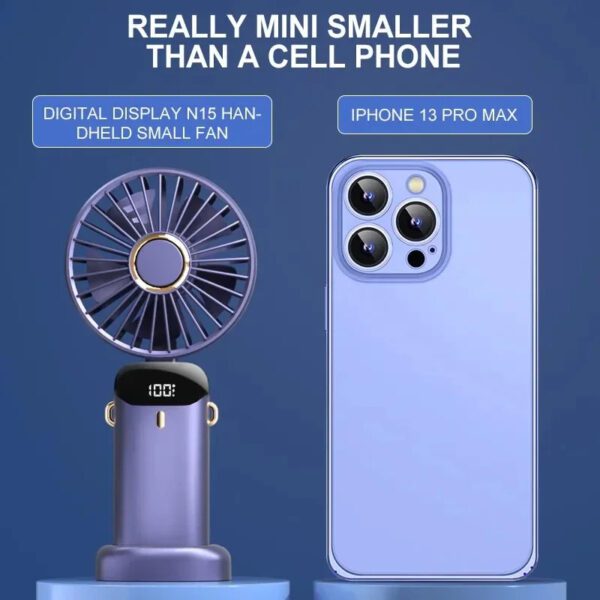 2 Foldable Mini Handheld Fan