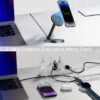 3 2-in-1 Magnetic Wireless Charger Stand