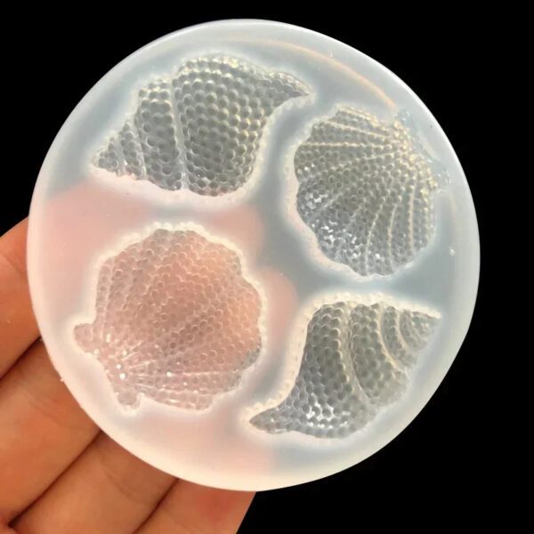 Selfish And Conch Silicone Mold