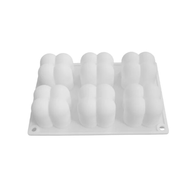 4 6 Cavity Mini Bubble Silicone Mold