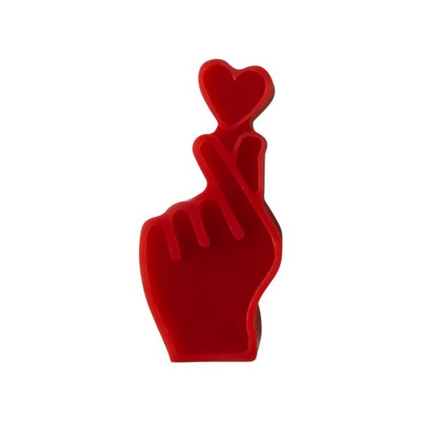 6 3D Mini Heart Silicone Mold