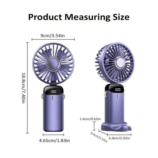 6 Foldable Mini Handheld Fan