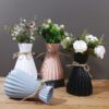 1 Striped Tabletop Vase
