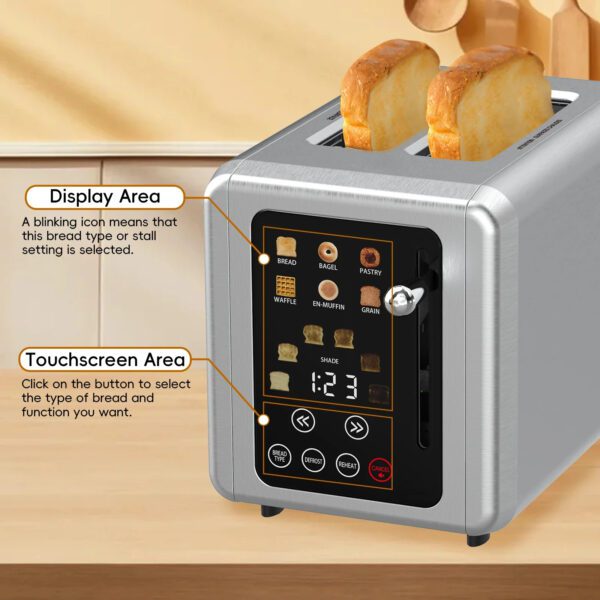 5 GOOVI EU Touch Screen Toaster