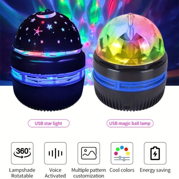 Galaxy Lamp Projector
