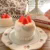 1 Strawberry Cream Cake Scented Candle