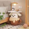 2 Cartoon Dog Side Table
