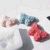 2 Floral Butterfly Silicone Mold