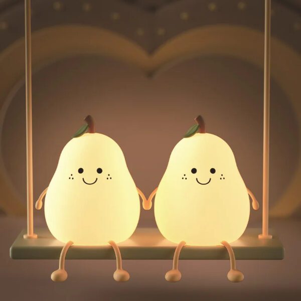 3 Pear-Shaped LED Night Light