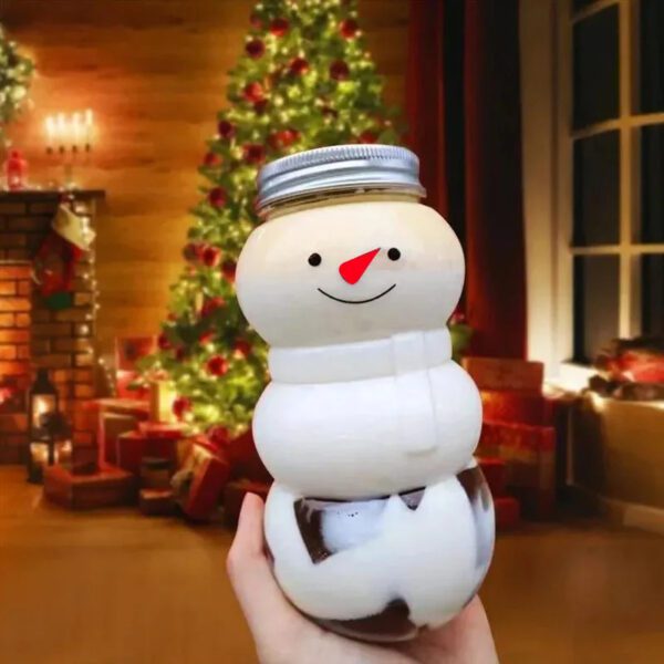 4 Snow Man Water Bottle