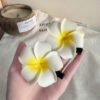 Plumeria Flower Hair Clips