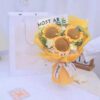 4 Handcrafted Sunflower Bouquet