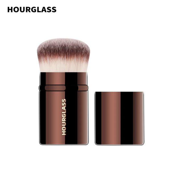6 Hourglass Retractable Blush Brush
