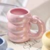 6 Ceramic Chubby Mug