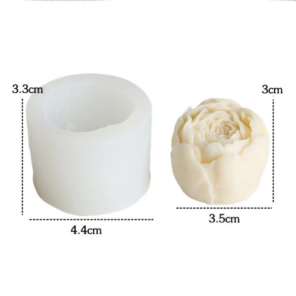 Austin Flower Silicone Mold