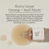 Beauty of Joseon Revive Serum Ginseng+Snail Mucin