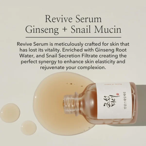 Beauty of Joseon Revive Serum Ginseng+Snail Mucin