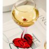 1 Heart Shape Glass Goblet