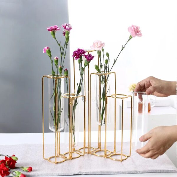 Zen Aestehtic Glass Vase