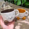 2 Apricot Lamb Coffee Cup