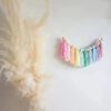 6 Boho Colourful Rainbow Tassels