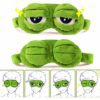 3D Sad Frog Sleep Eye Mask