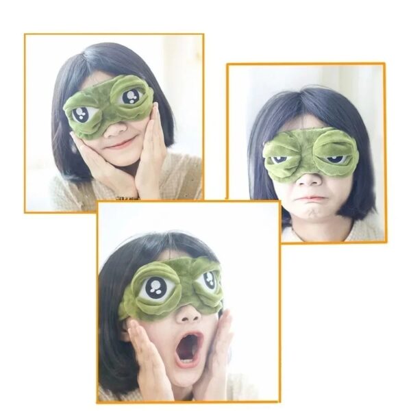 3D Sad Frog Sleep Eye Mask