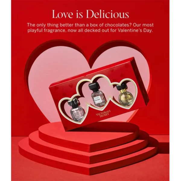 Victoria Secret Heart Trio Gift Set