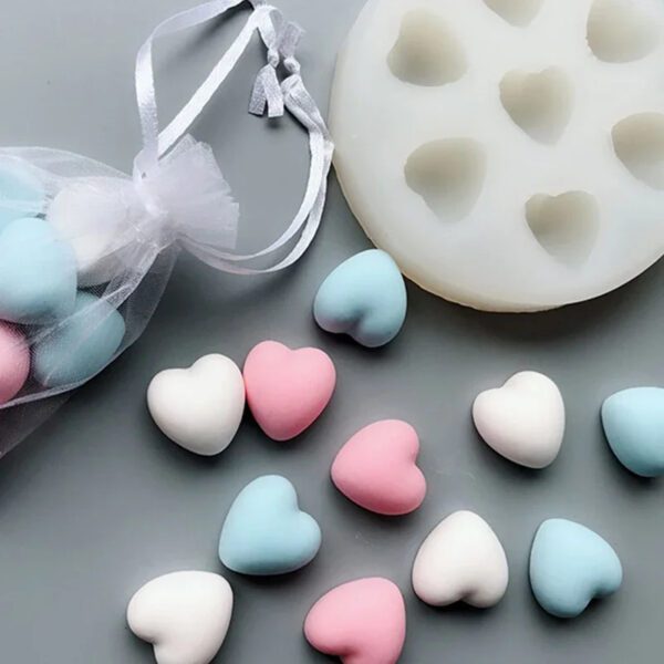 1 Heart Shaped Silicone Mold