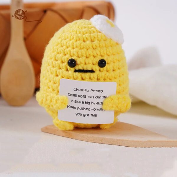 1 Knitted Cheerful Potatoe
