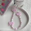 1 Pink Bowknot Phone Charm