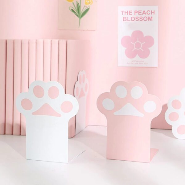 1 Cat Paw Shape Book Ends