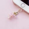 1 Pink Lily of the Valley Dust Plug