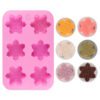 Snow Flake Shaped Silicone Mold