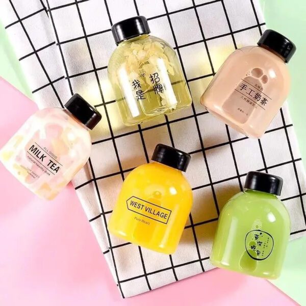 Transparent On The Go Juice Bottle