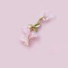 2 Pink Lily of the Valley Dust Plug