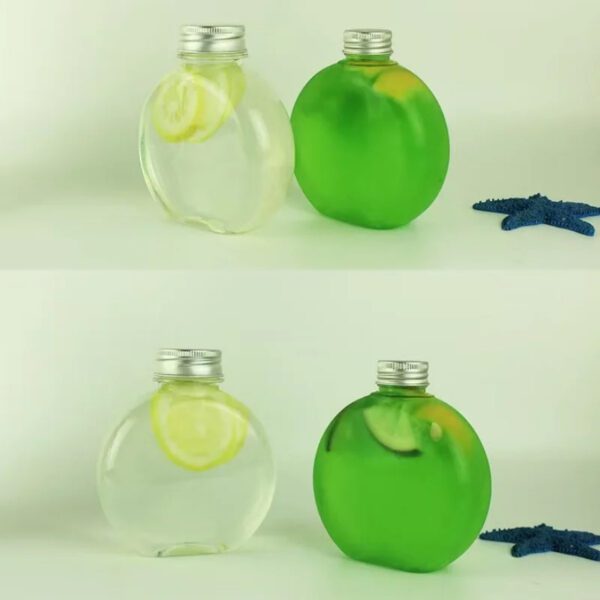 3 Round Juice Bottle