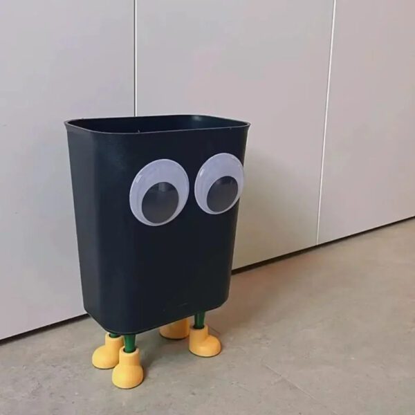 3 Big Eyes Trash Can