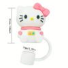 3 Sanrio Cartoon Straw Toppers