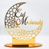 3 Eid Mubarak Acrylic Ornaments