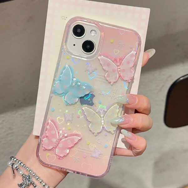 3D Ditsy Butterfly Case