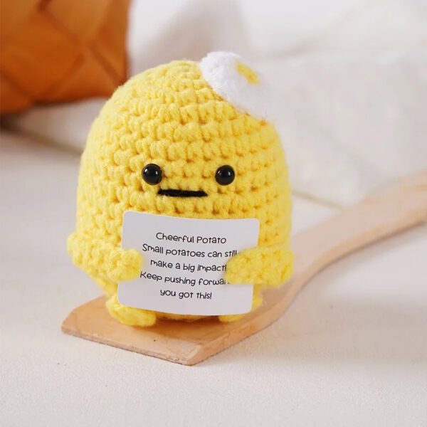 4 Knitted Cheerful Potatoe