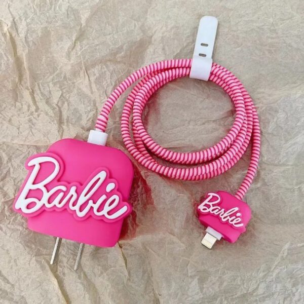4 Miniso Barbie Charger Case