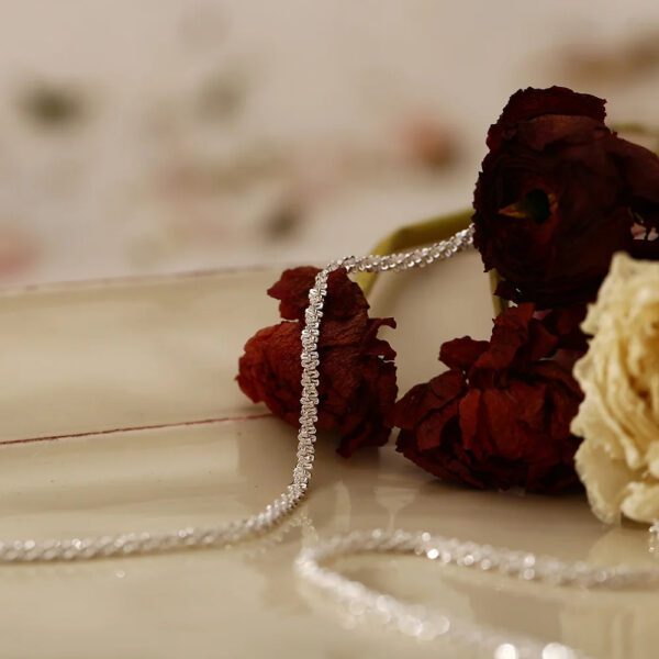 4 Sparkling Silver Plated Jewellery Set