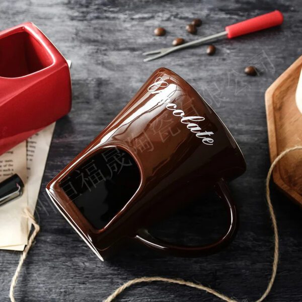 4 Fondue Mug Set