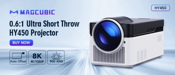4 Magcubic HY300 Pro Mini Projector