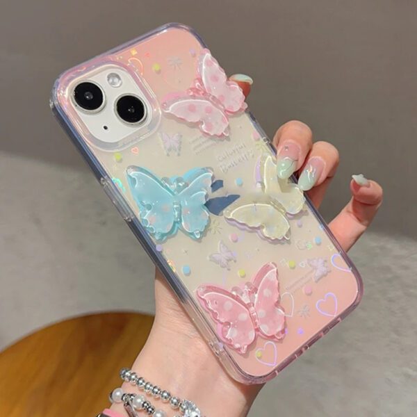3D Ditsy Butterfly Case