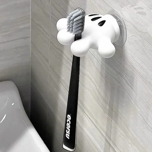 5 Mickey Palm Toothbrushes Holder