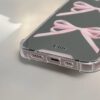 5 Pink Bowknot Mirror Case